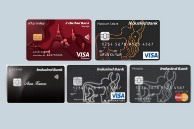indusind bank credit card