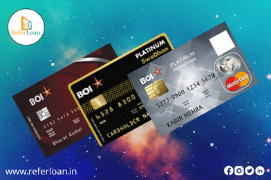 Bank of India Credit Cards